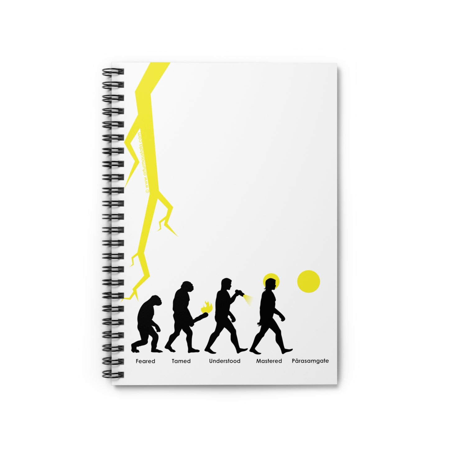Enlightenment Spiral Notebook - Ruled Line
