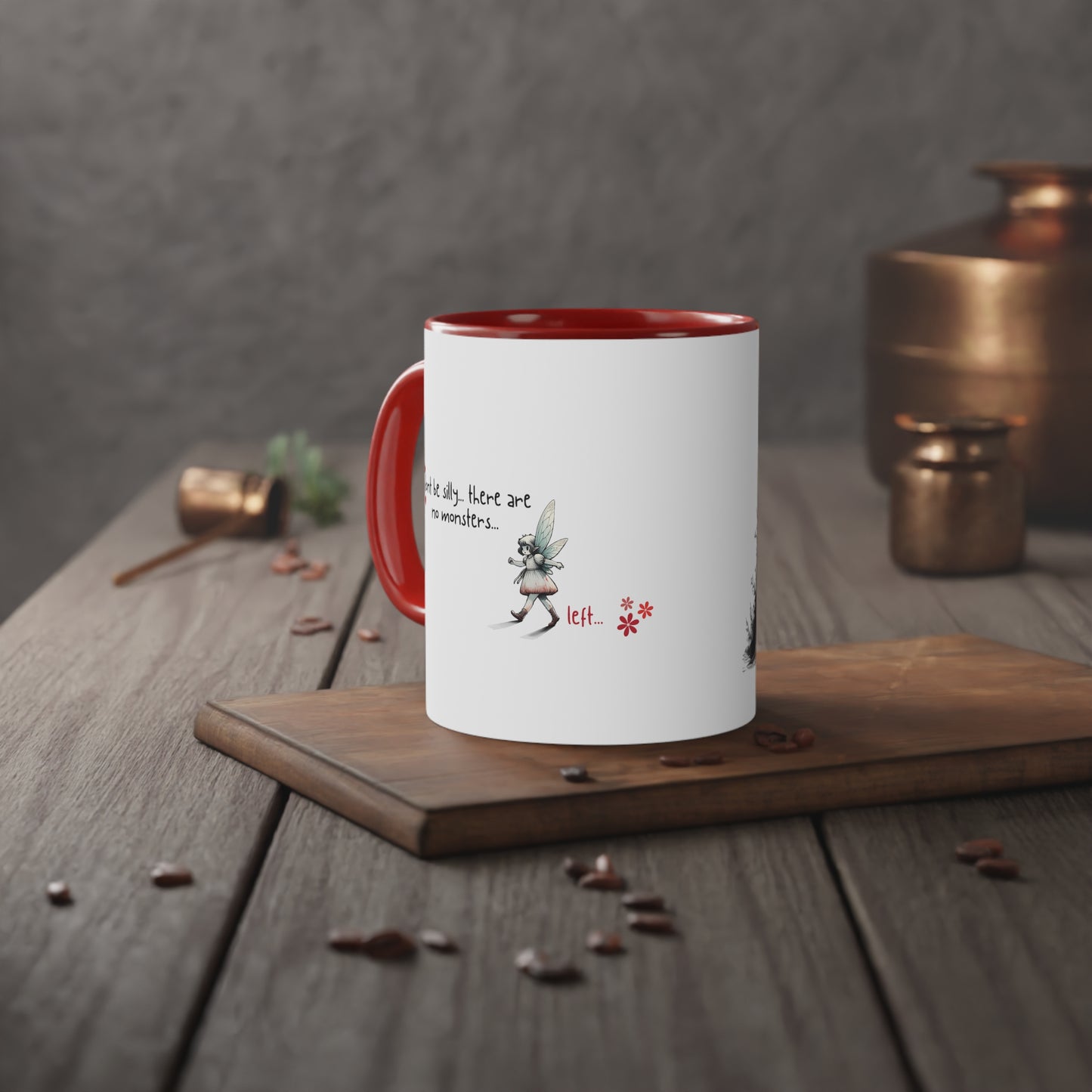 No monsters left Mug, 310ml / 11oz