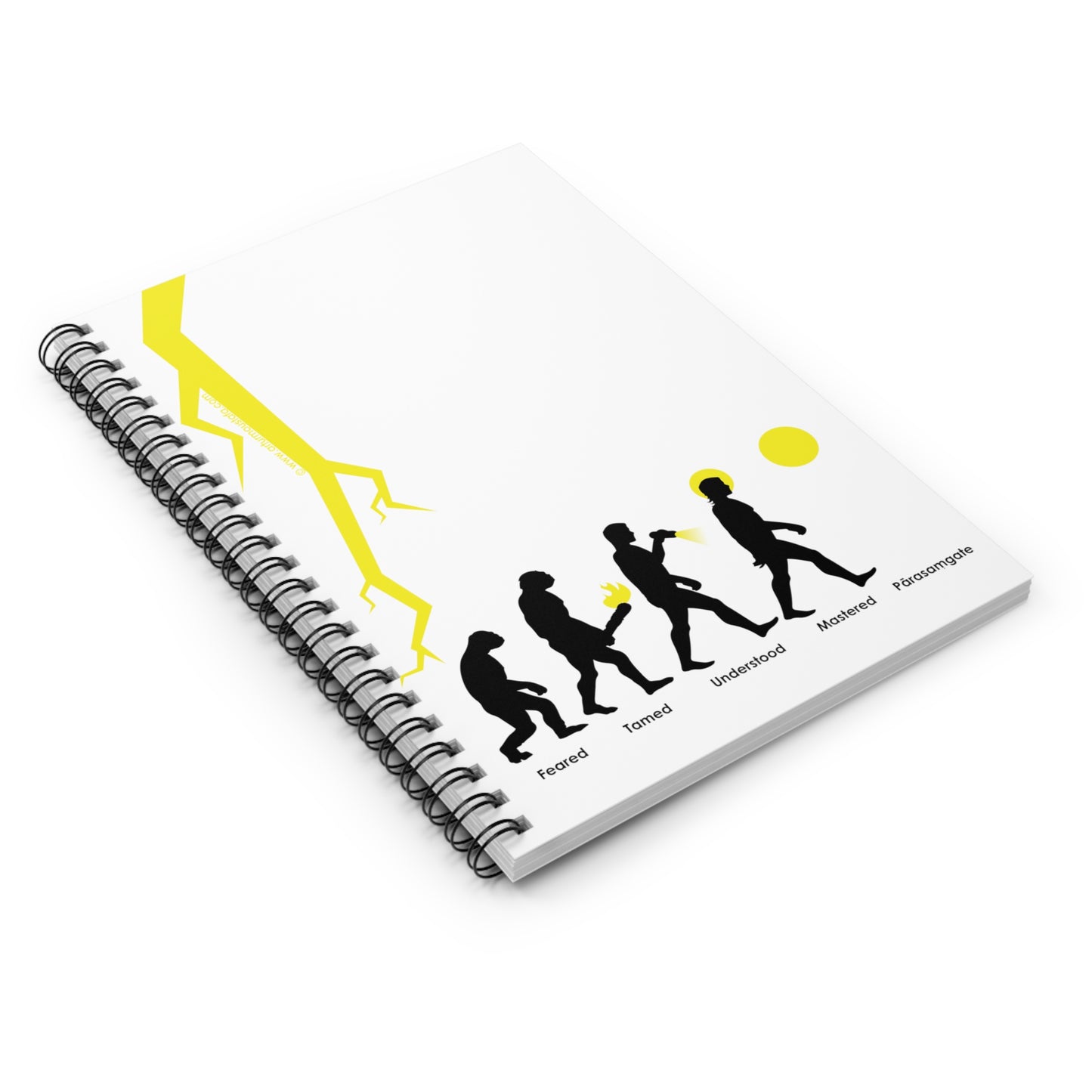 Enlightenment Spiral Notebook - Ruled Line