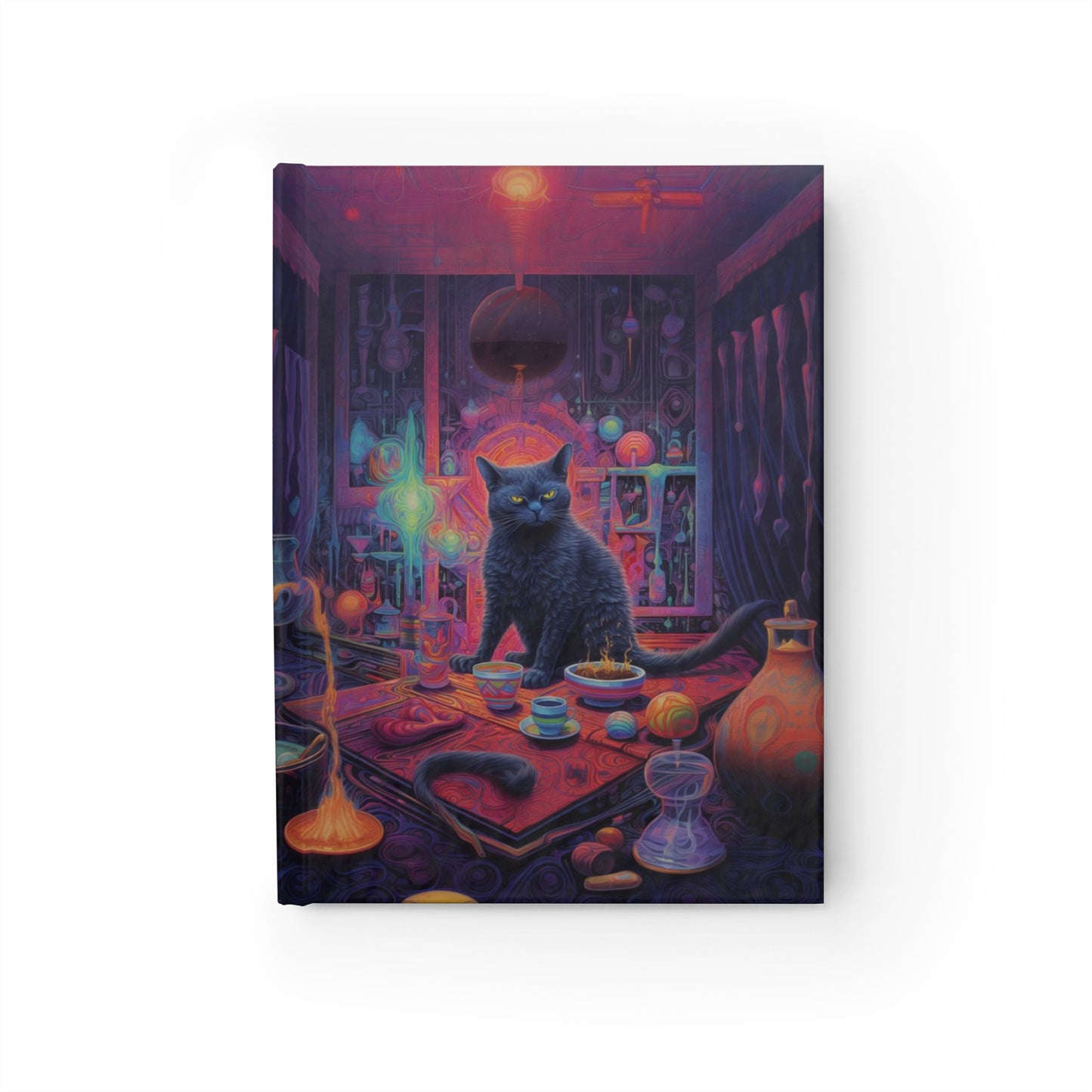 Schrodingers Cat Writing Journal - Ruled Line