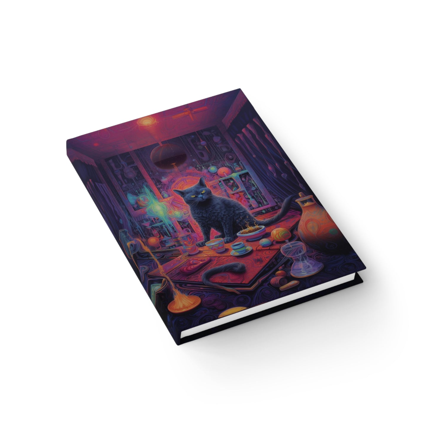 Schrodingers Cat Writing Journal - Ruled Line