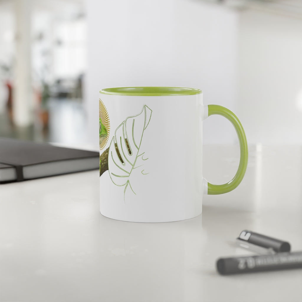 Kambo behind leaves II Mug, 310ml / 11oz