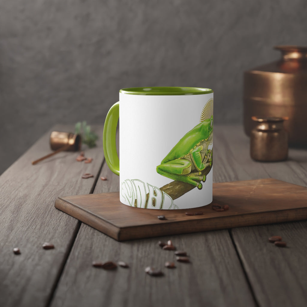 Kambo behind leaves II Mug, 310ml / 11oz
