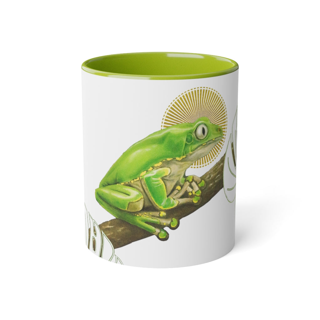 Kambo behind leaves II Mug, 310ml / 11oz