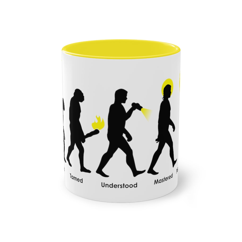 Enlightenment Evolution - Coffee Mug, 310 ml / 11oz