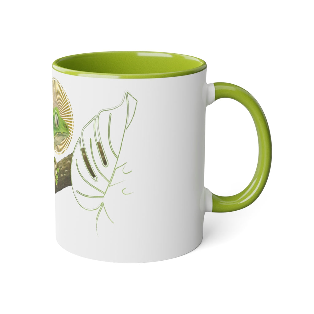 Kambo behind leaves II Mug, 310ml / 11oz