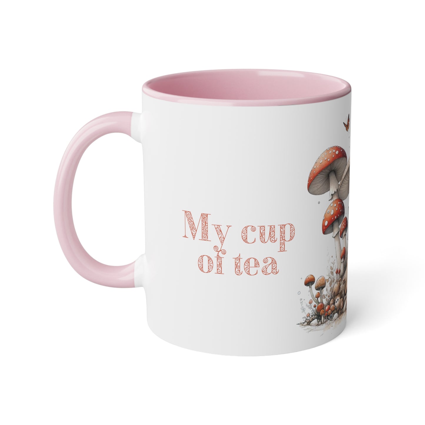 Mushroom Loving Faeries Mug, 310ml / 11oz