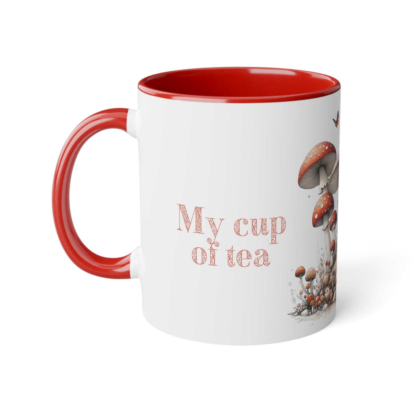 Mushroom Loving Faeries Mug, 310ml / 11oz