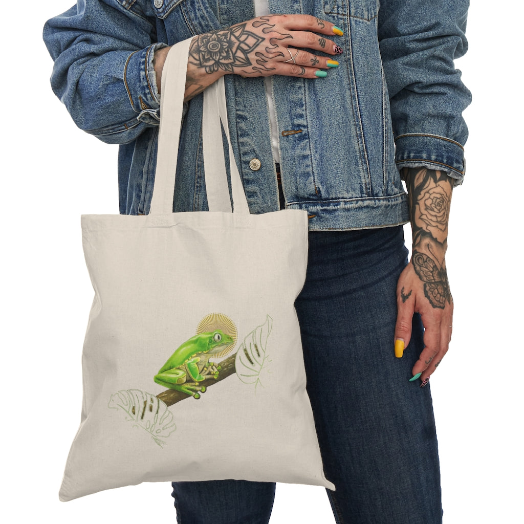 Tote Bag with two Kambo frogs